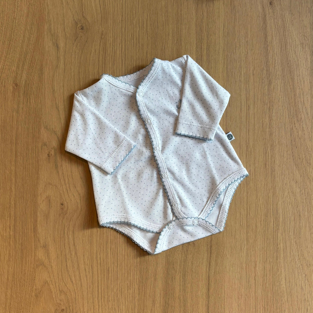 Body puntitos algodón pima