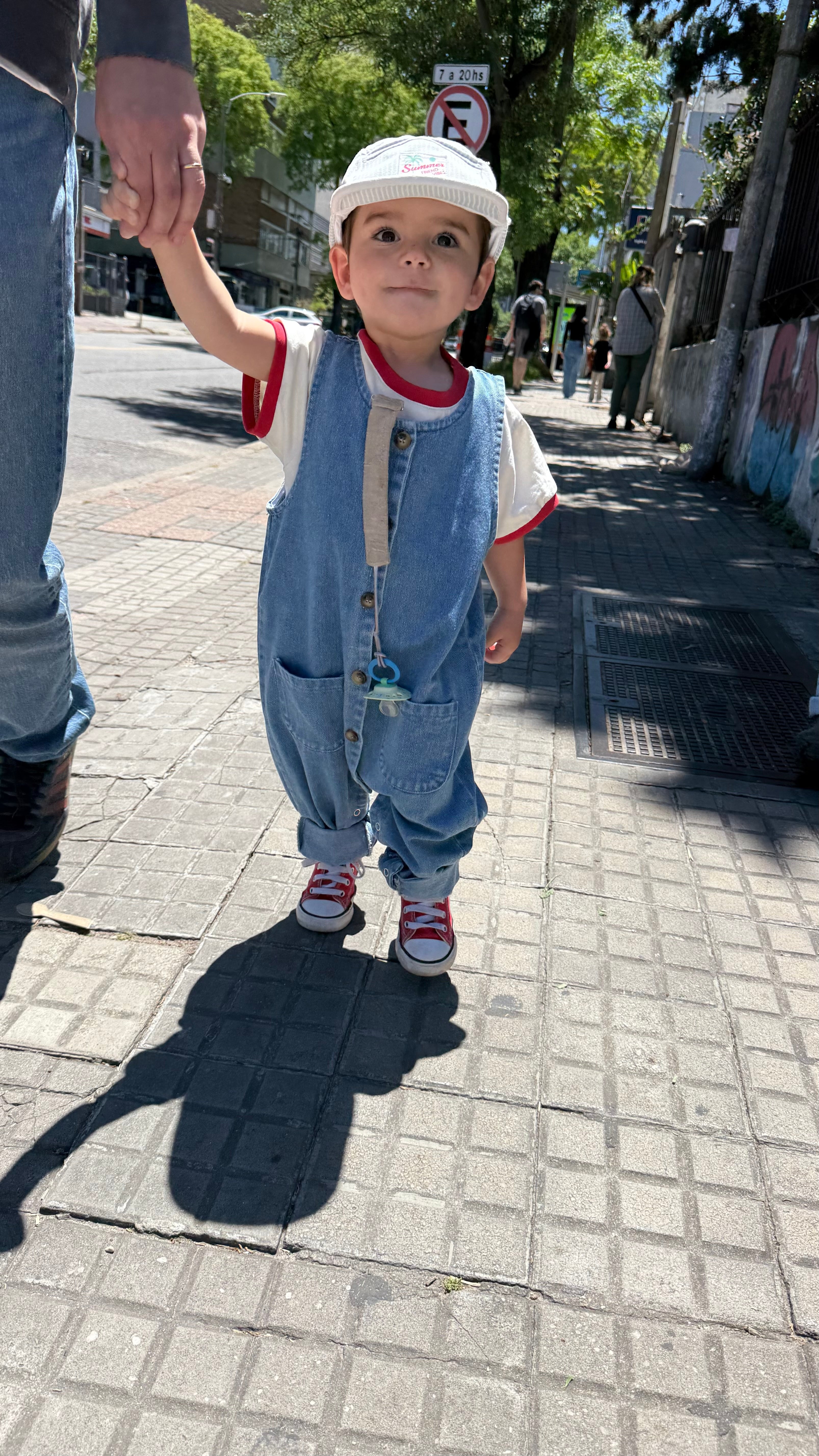 Enterito denim bebe