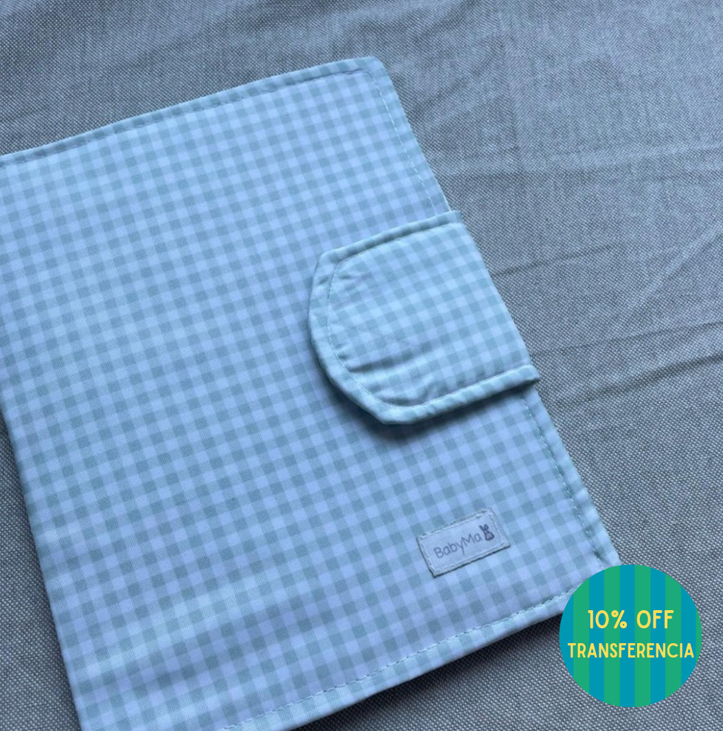Portadocumentos Vichy green