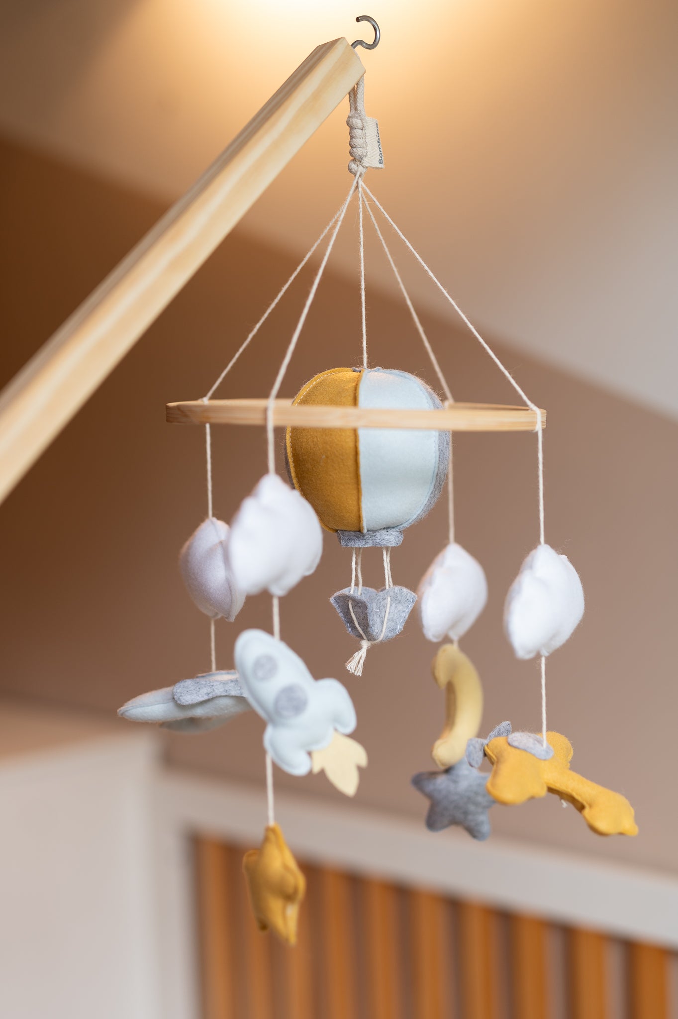 Móvil Aviones con Soporte
