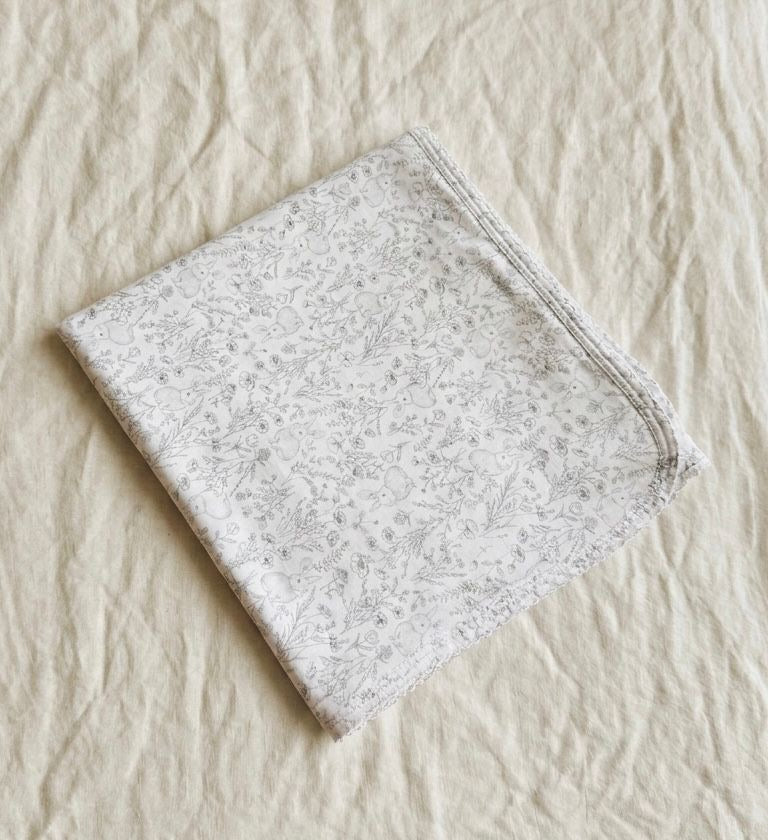 Manta conejitos algodón pima