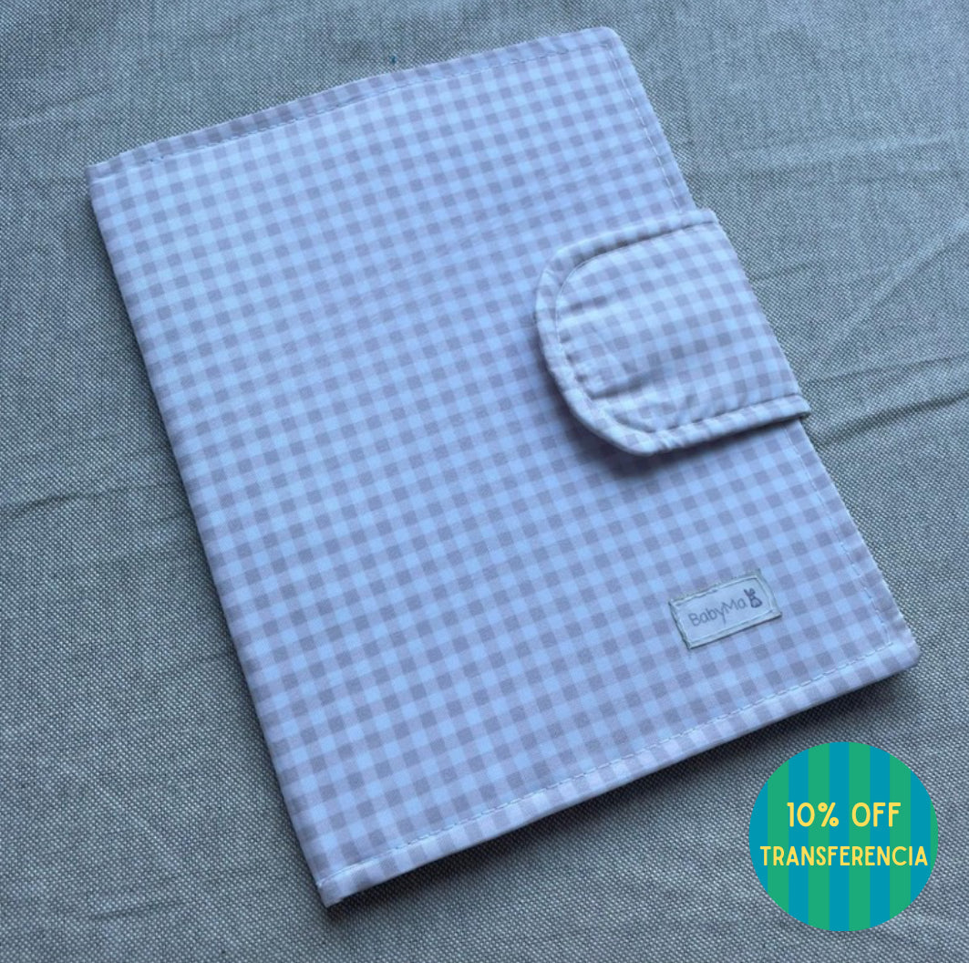 Portadocumentos Vichy beige