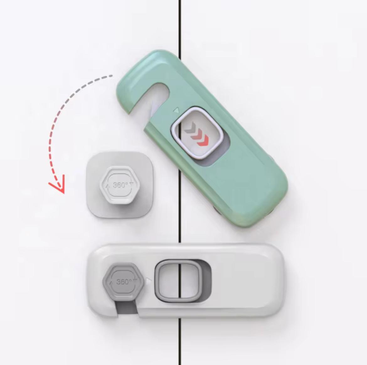 Tranca de seguridad gris x1