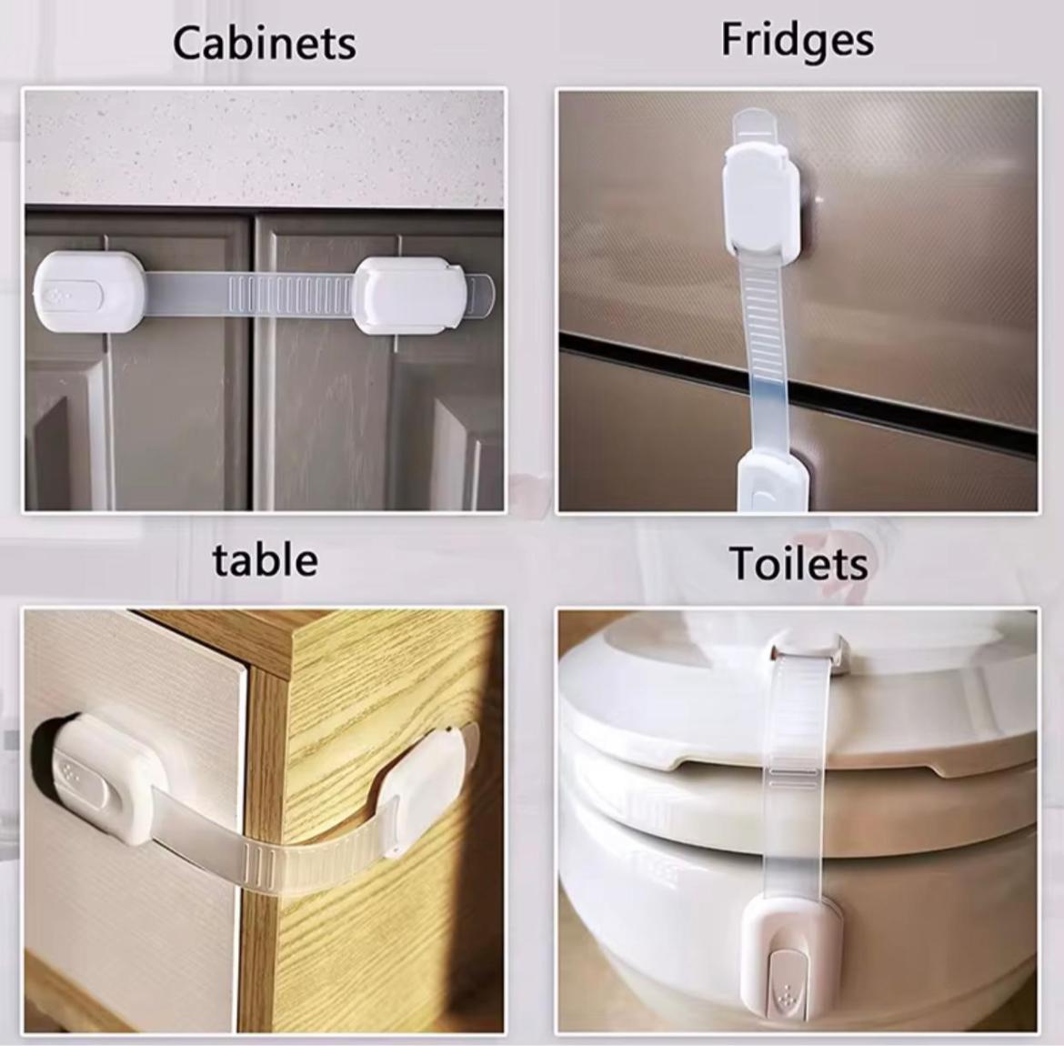 Tranca de seguridad para niños -blanca x1