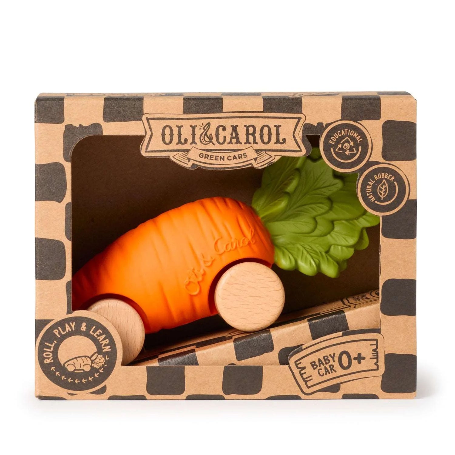 Auto juguete bebé Cathy the Carrot- Oli & Carol