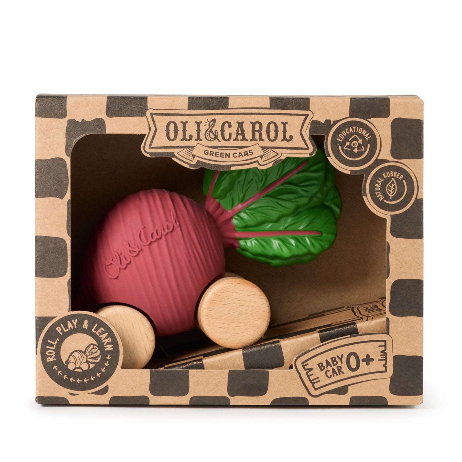 Auto juguete bebé Betty the Beetroot - Oli & Carol