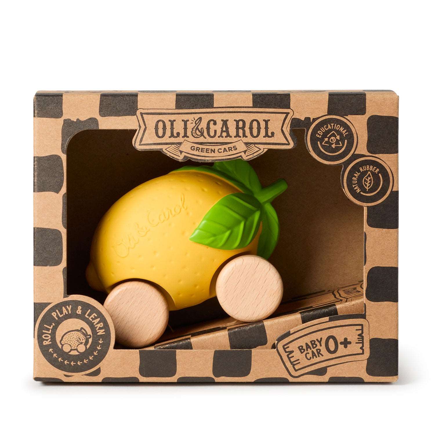 Auto juguete bebé Lou the lemon - Oli & Carol