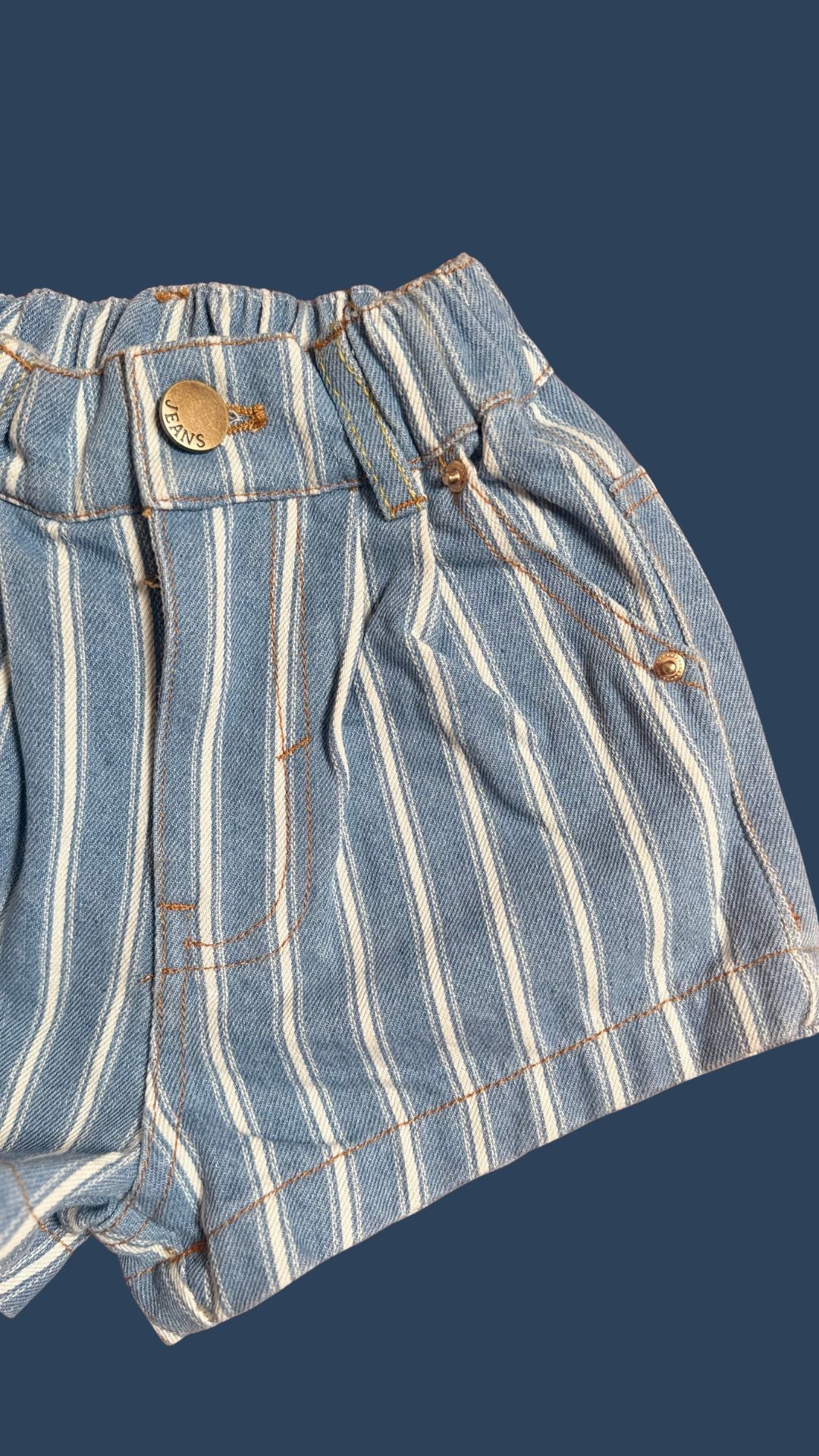 Short de jean pinzas